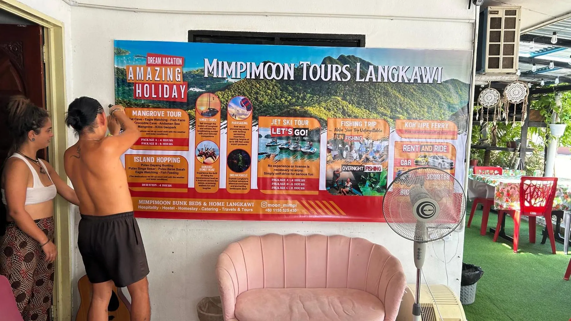 Hostel Mimpimoon Langkawi Pantai Cenang